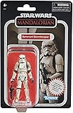 Star Wars Vintage Collection The Mandalorian Remnant Stormtrooper Carbonized Toy, 3.75' Scalre Action Figure