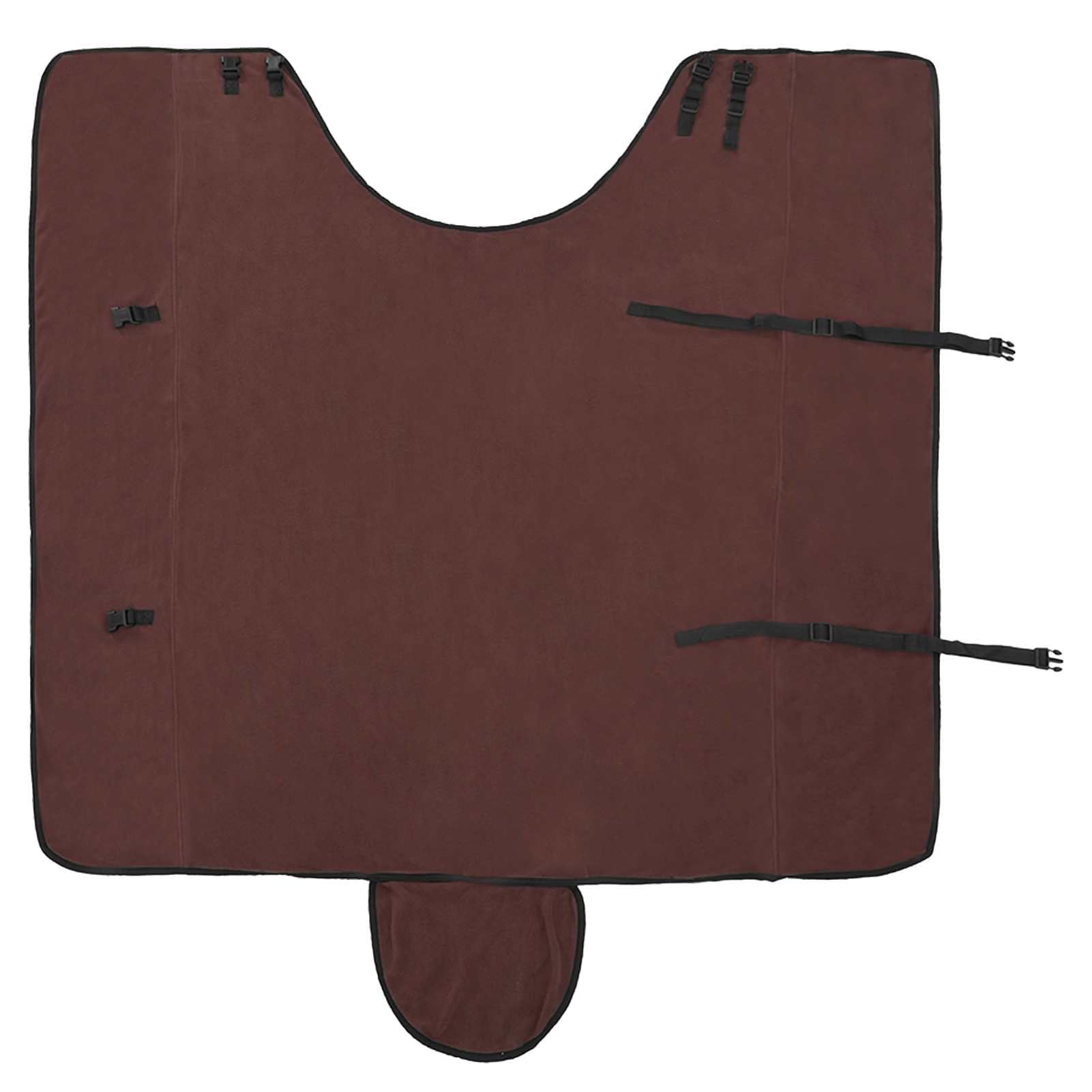 Gecheer Coperta Cavallo Invernale, Termica Impermeabile Traspirante Poliestere 215x243 cm, Coperta Equestre Regolabile Lavabile per Protezione Freddo e Vento