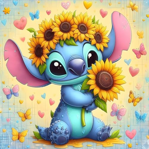cdsnxore Diamond Art Kits Adults - Stitch Diamond Painting Kits Diamond Painting Art Kits for Home Wall Decor (353)