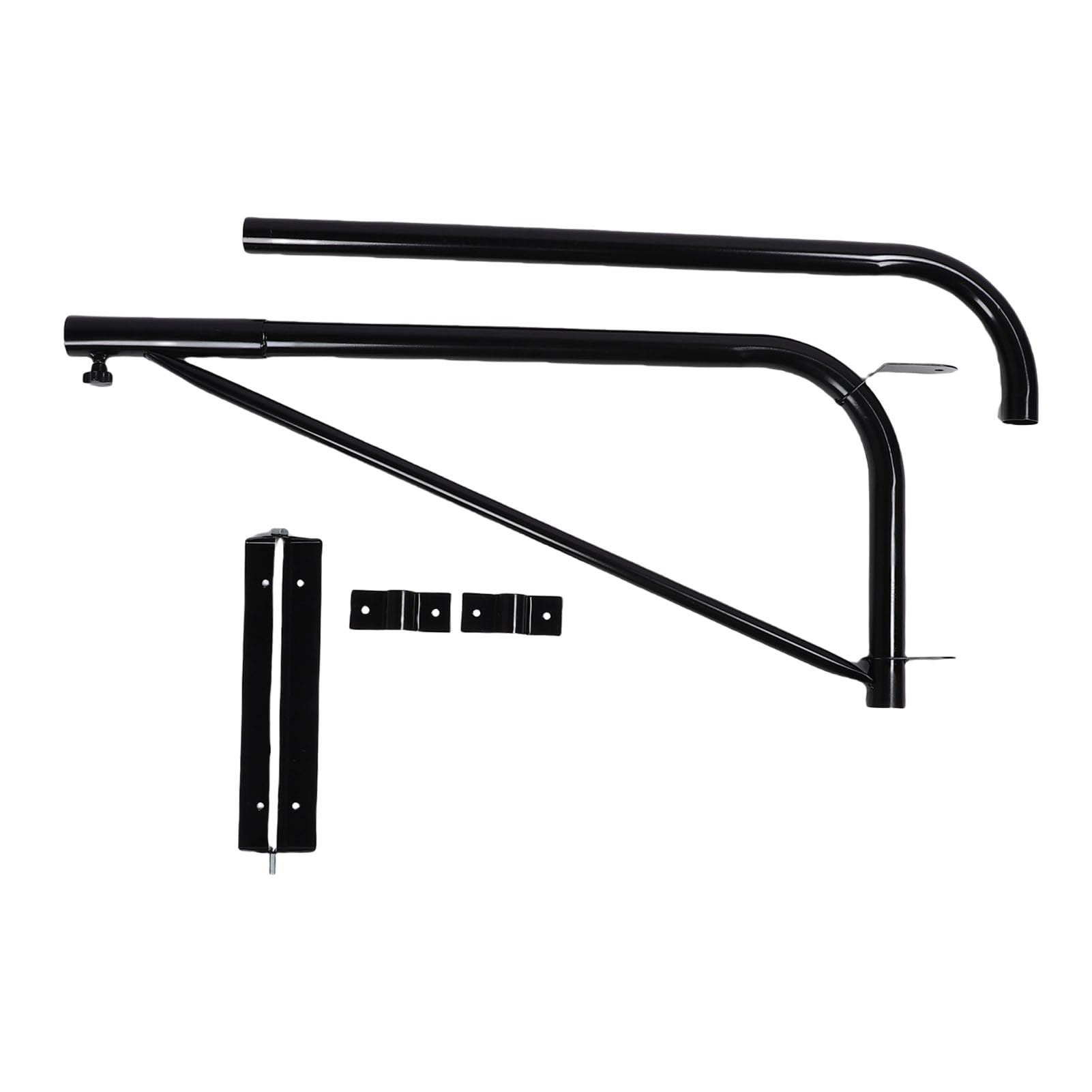 VBESTLIFE Brazo Oscilante de Manguera Antienredos, Accesorio de Lavado de Caballos, Aleación de Hierro, 64,6x15,0 Pulgadas