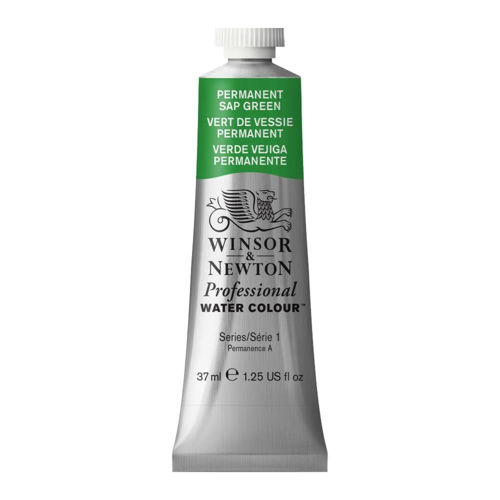 Winsor & Newton Acuarela Profesional - Pintura de Acuarela, Alta Luminosidad, Resistente a la Luz, Calidad de Archivo, Tubo de 5ML, Color Verde De Perileno — view 179