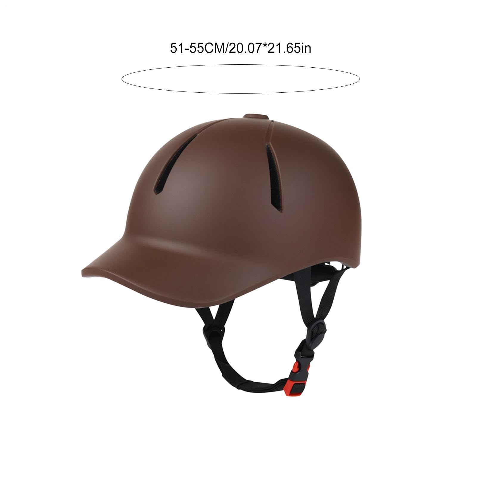 Casco De Equitación, Casco De Equitación Ajustable, Sombrero De Equitación | Casco De Equitación | Cascos Deportivos A Caballo Para Deportes De Verano Al Aire Libre Ciclismo Dirt Bike Vaquero Camping