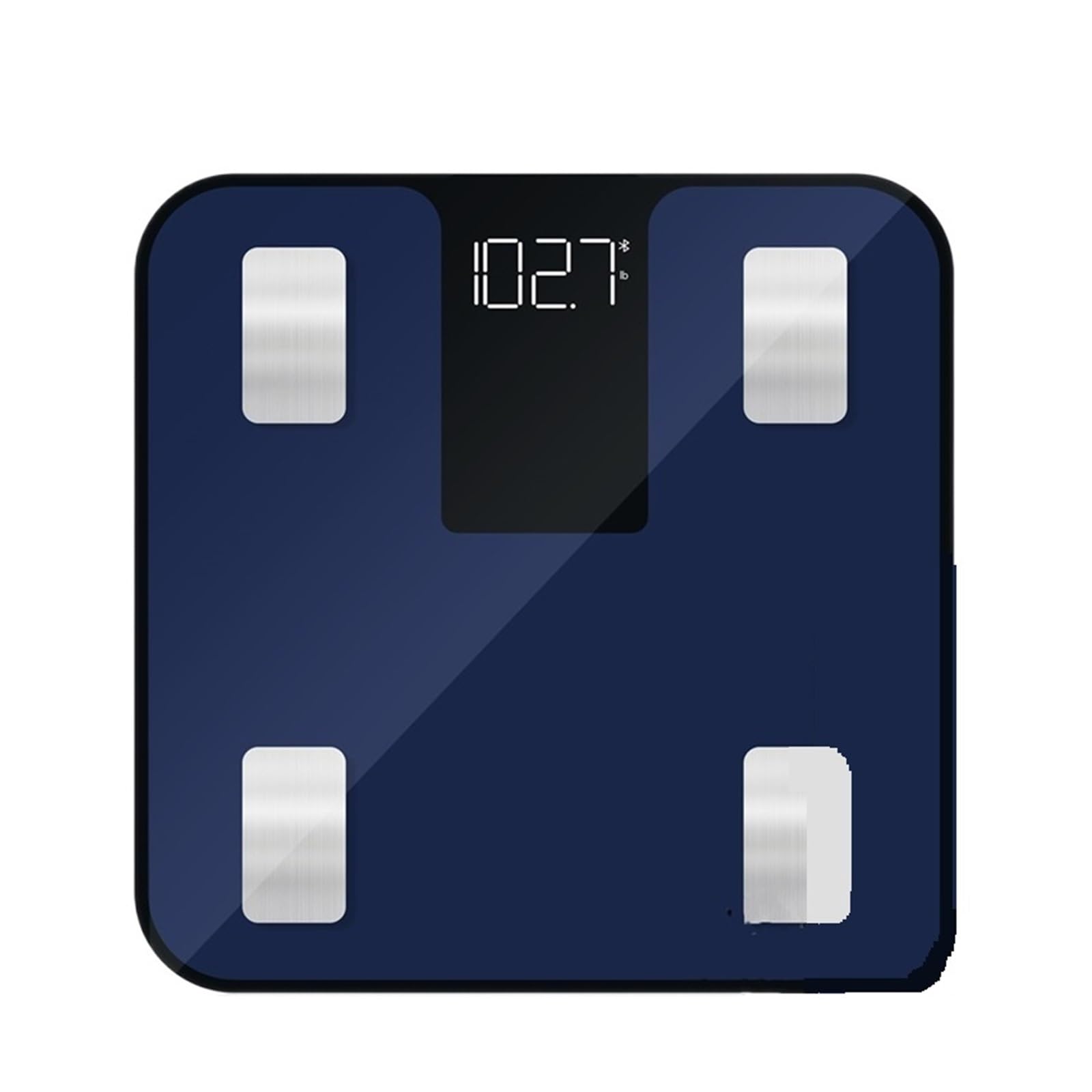 Bilancia Intelligente For La Composizione Del Grasso Corporeo Test Della Pesapersone 12 Dati Corporei Massa BMI Salute Display A LED Bluetooth Preciso E Facile Da Leggere(Black)