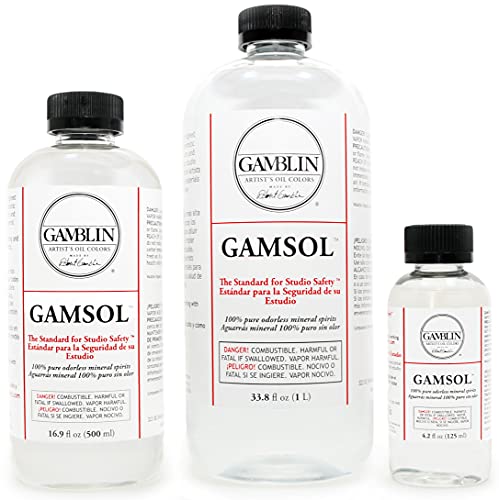 Gamblin G00090 Gamsol Oil Color, 16.9 Fl Oz thumb #1