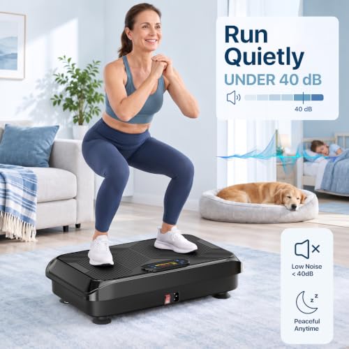POWERFUEL Full Body Vibration Plate Exercise Machine for Lymphatic Drainage - image 7