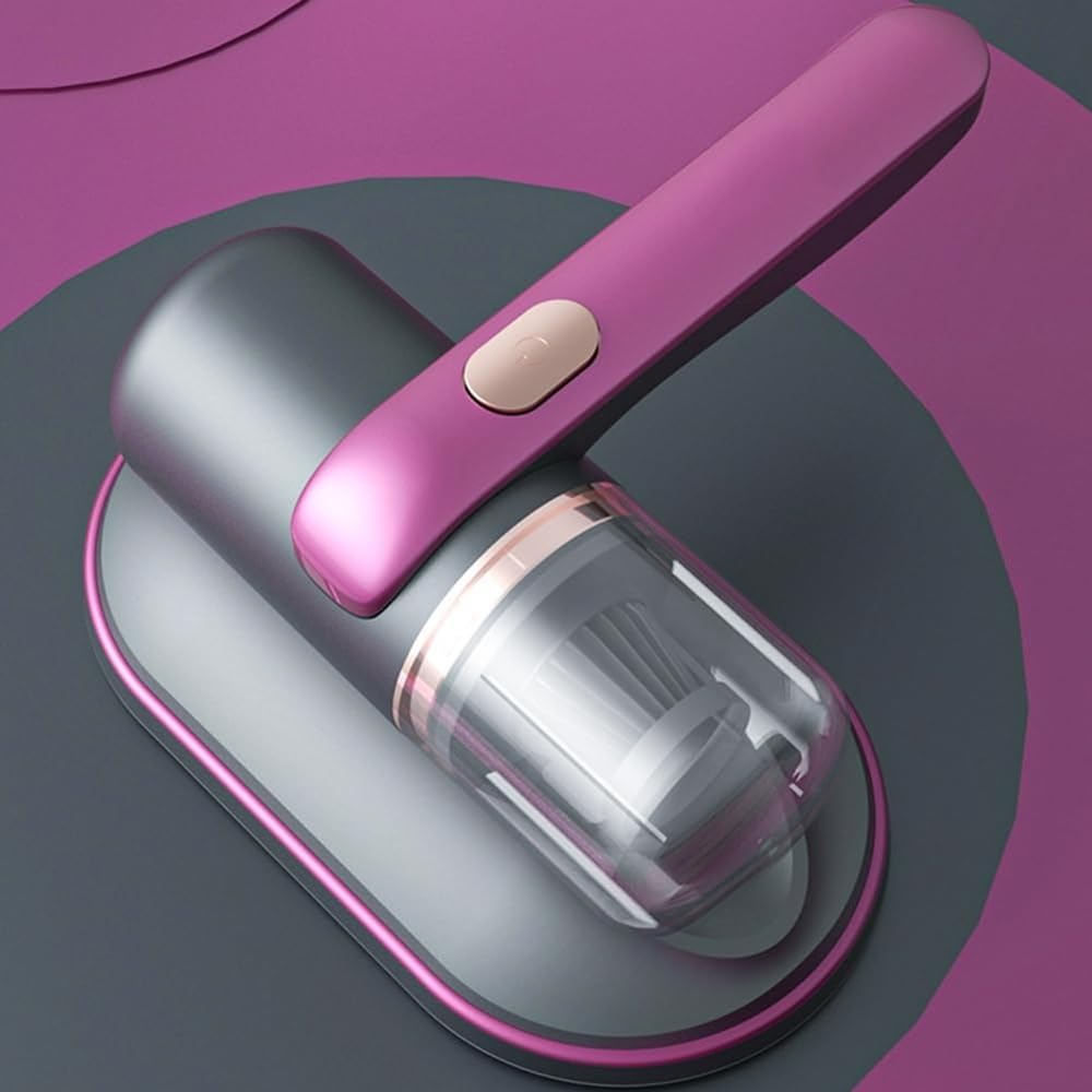Aspiratore Antiacaro UV-C Senza Fili – Aspirapolvere Materassi Portatile Ricaricabile, Pulizia Profonda Letto Divano Tessuti, Rimuove Acari, Polvere e Allergeni