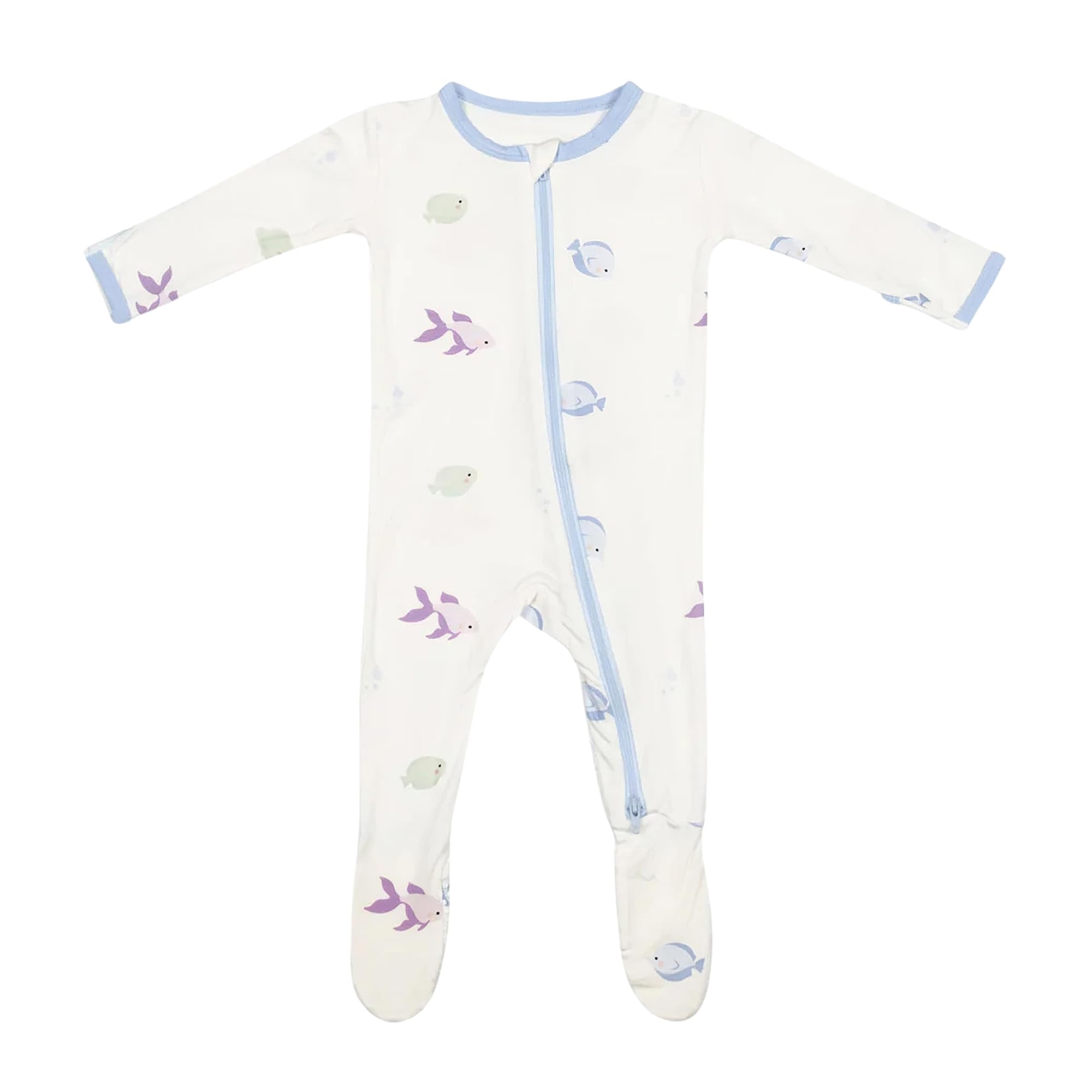 Bamboo Little Soft Baby Clothes Footie Pajamas