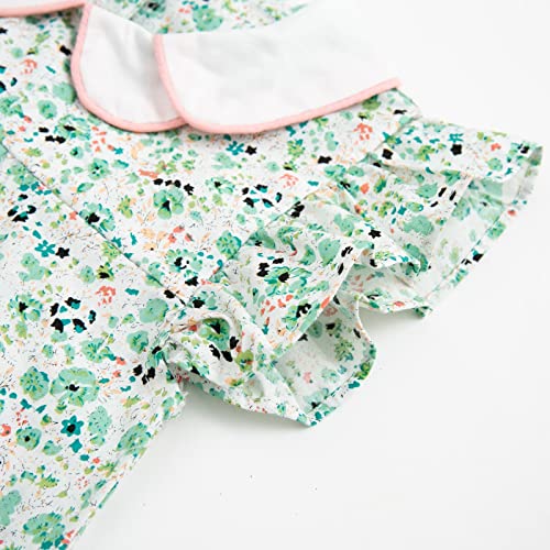 Simplee Kids Baby Girls Summer Casual Dresses Toddler Floral Print Sundress Princess Dress For 18 Months #TOP4