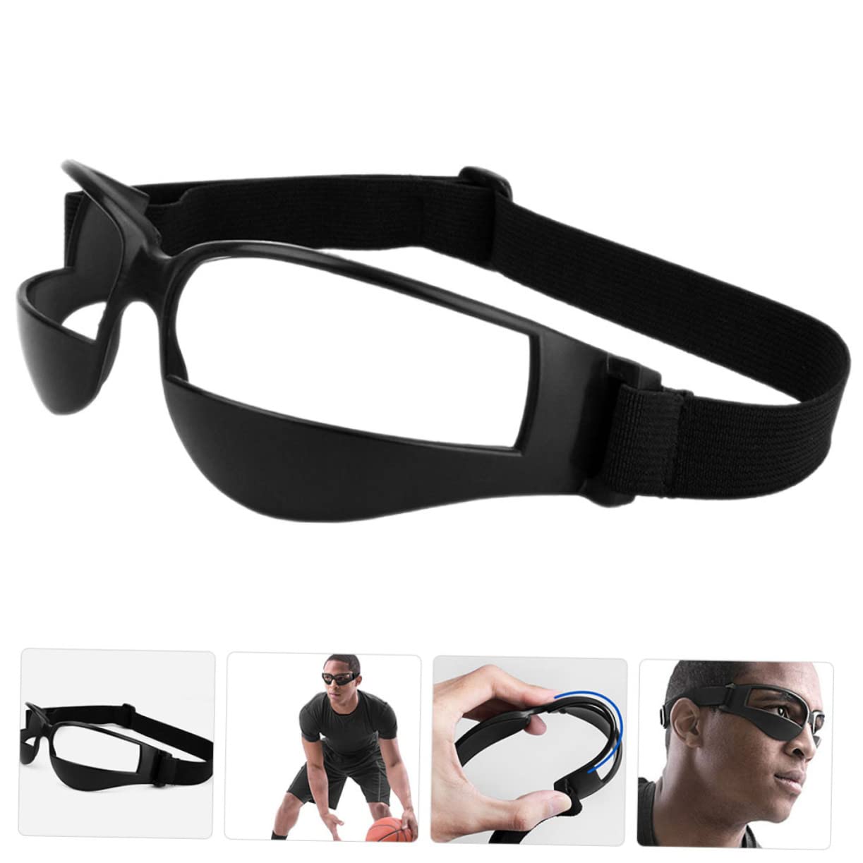 Totority Basketball Goggles for Sports Training Comfortable Protective Eyewear for Outdoor Activities Lightweight and Non Slip Design for Enhanced Ball Handling Skills Suitable