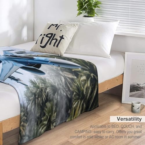 Couverture combattant impression 3D plaid canapé et linge de lit flannel