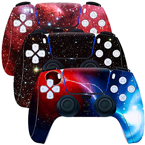 Skin adesiva de vinil para controle PS5 (3 peças)