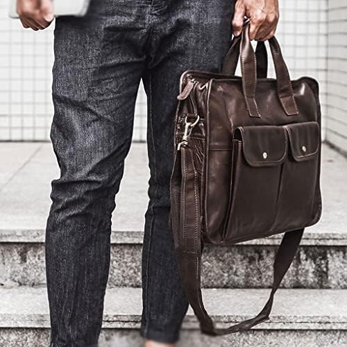 Men's Large Tote Bag 15.6 Inch Laptop Messenger Business Travel Briefcase Shoulder image 5