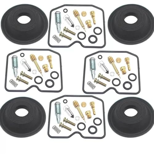 Kit de reparación de carburador para Kawasaki ZR750 2000-2003 con diafragma y tornillos