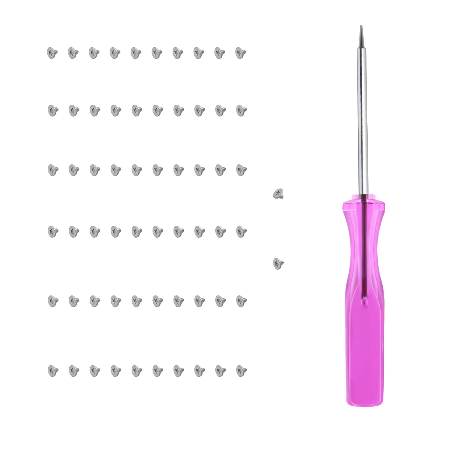 LeFix Paquete de 62 tornillos para teclado + destornillador ...