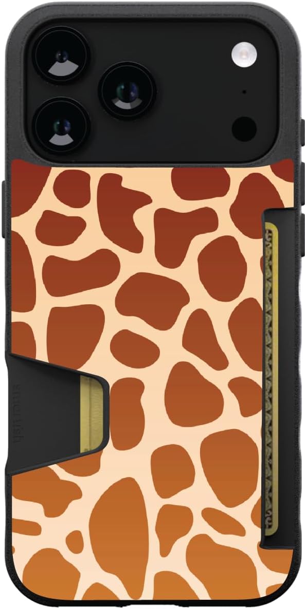 Smartish - Giraffic Park - iPhone 17 Pro Max Wallet Case - Wallet Slayer Vol. 1 [Slim + Protective] Credit Card Holder - Fits iPhone 17 Pro Max