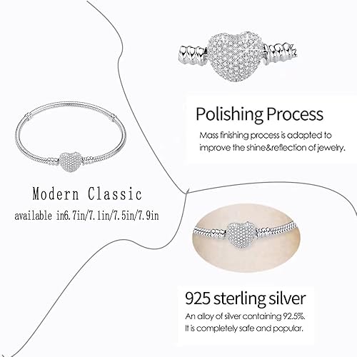 Miniatura 2 de Pulsera de serpiente de plata esterlina S925