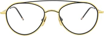 Eyeglasses THOM BROWNE TB 109 C-GLD-NVY Yellow Gold-Matte Navy