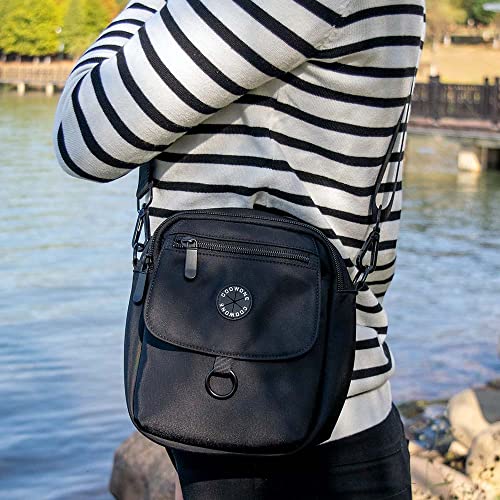 COOWONE Dog Walking Bag Black