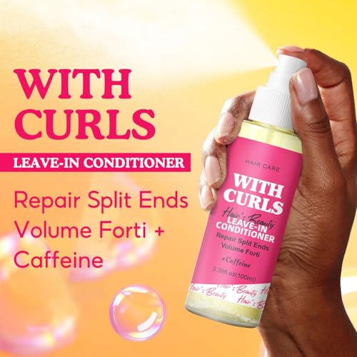 Caffeine Hair Primer Spray para rizos y volumen miniatura 2