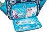 Handy Sandy Rolling Craft Bag, Multi-Pocket Craft Tote, Rolling Tote with Wheels & Detachable Cart, Portable Art Bag for Sewing, Scrapbooking, Art Supplies & Teacher Use (Madrid Tile) #3