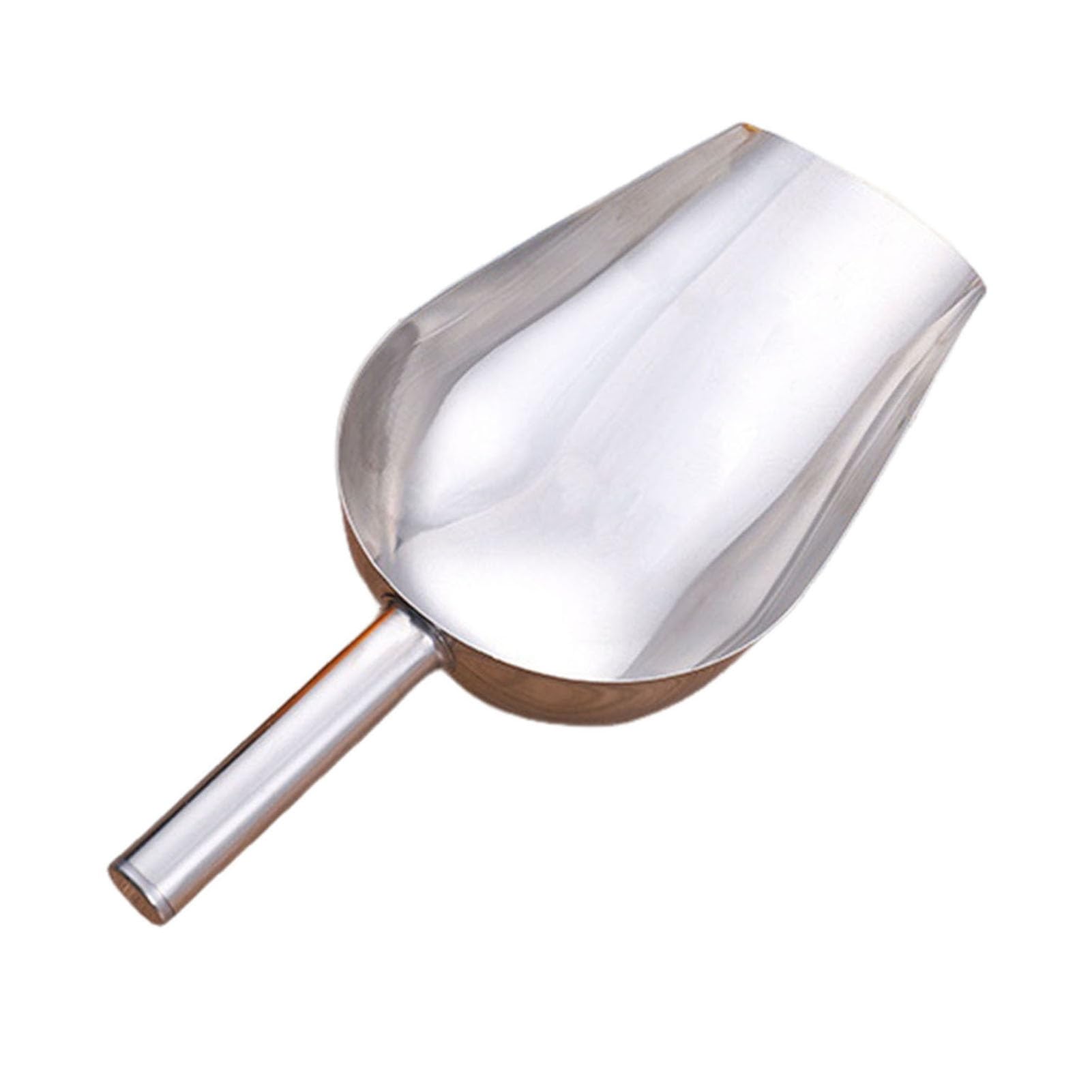 Stainless Steel Ice Scoop, Multipurpose Metal Ice Scoop for Ice Machine, Small Ice Scooper for Ice Bucket, Kitchen Gadgets Cookie