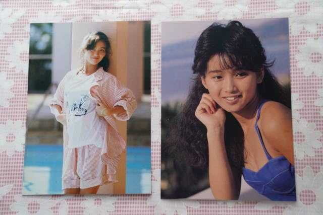 Amazon.co.jp: 本田美奈子 大判ブロマイドカード デラックスカード き 