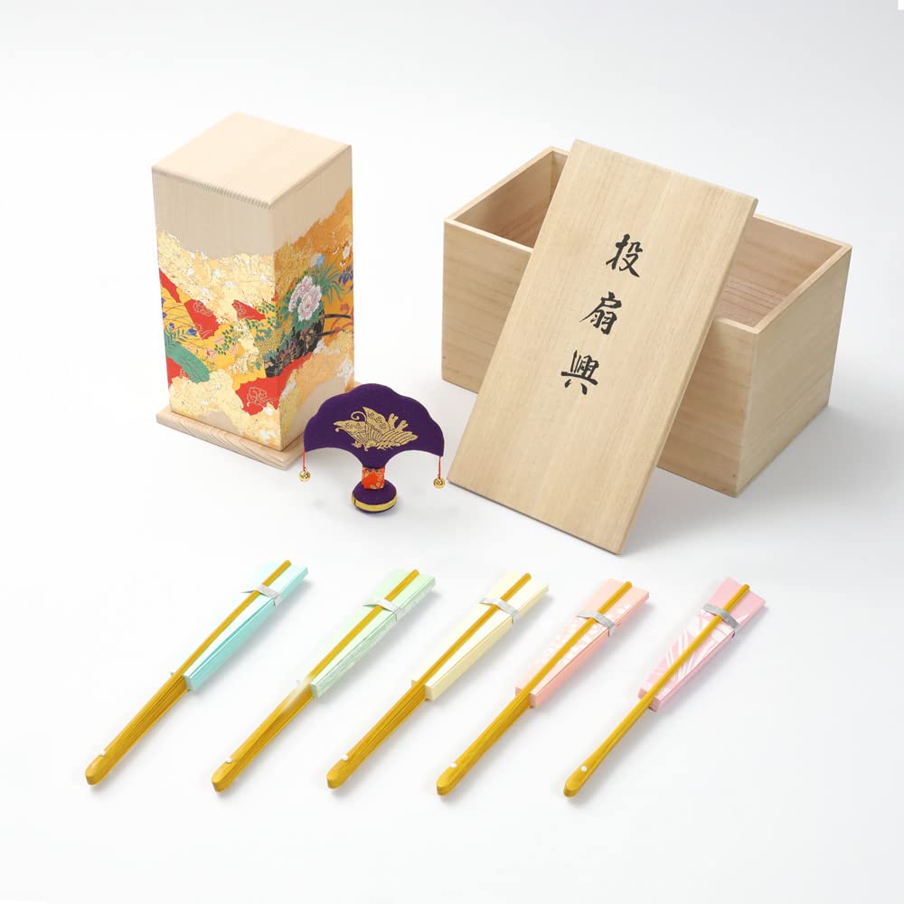 Amazon.co.jp: 投扇興セット 花車 西野工房 とうせんきょう 京都文化 