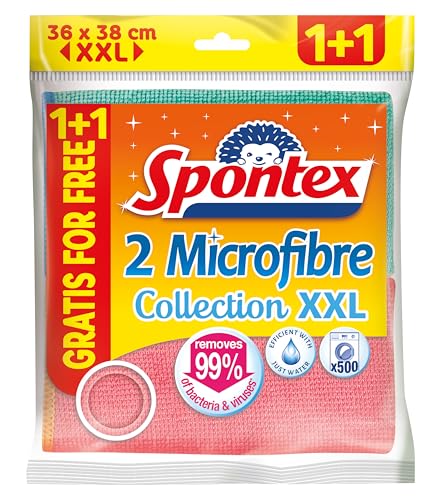 Spontex Bayeta Microfibra XXL, 2 Unidades