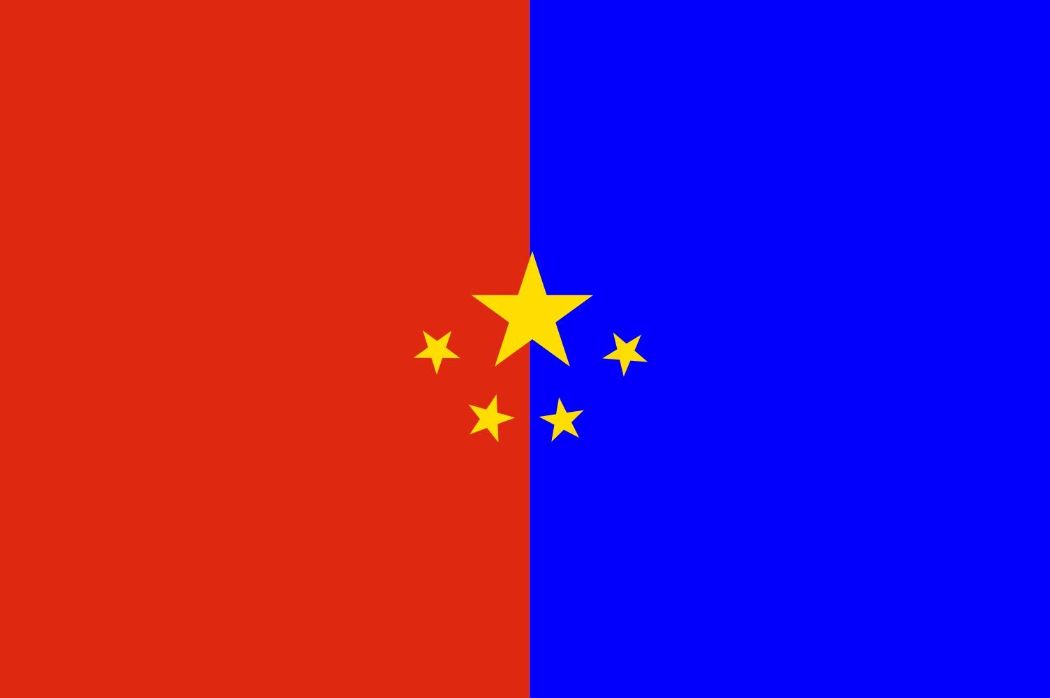 Drapeau Hong Kong SAR 008 grand format pour remplacer les impressions fades