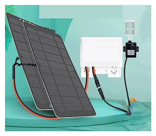 Kit de bomba de agua solar de bricolaje Bomba de agua Solar, bomba sumergible de 12v, tanque de peces, bombeo sin escobillas for exteriores, bomba de fuente de cabeza alta hidropónica, filtro de acuar