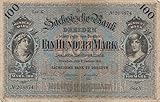  Generisch Sachsen Rosenbg: SAX8, Länderbanknote Sachsen gebraucht (III) 1911 100 Mark (Banknoten für Sammler)