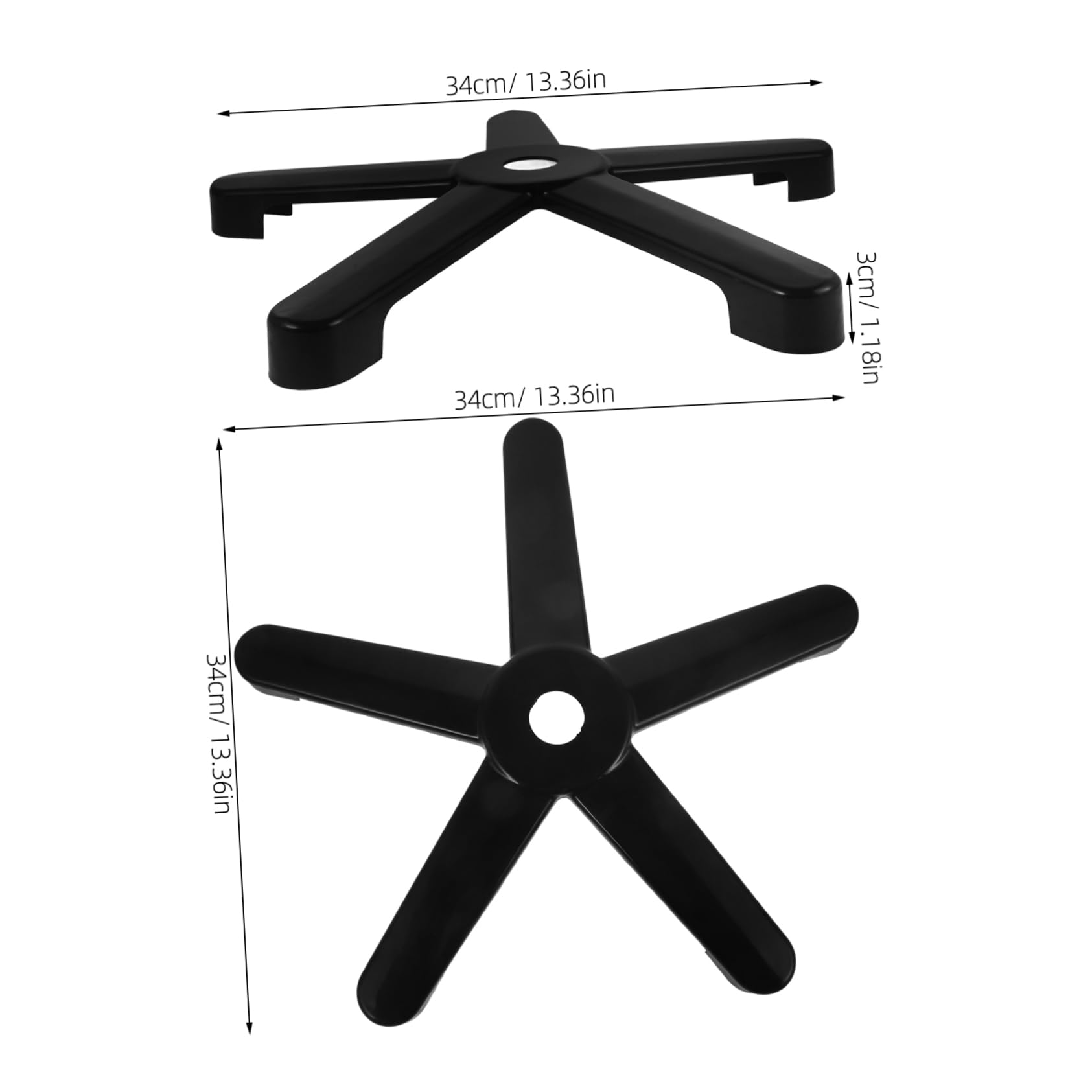 Ciieeo Stand Cover Buckle Cap for Hospital Plastic Wheel Cover Essential Clinic Supply