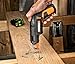 Worx 4V Electric Screwdriver, Rechargeable Cordless Power Screwdriver Set with 6 Bits, Screw Holder, Charger - WX255L