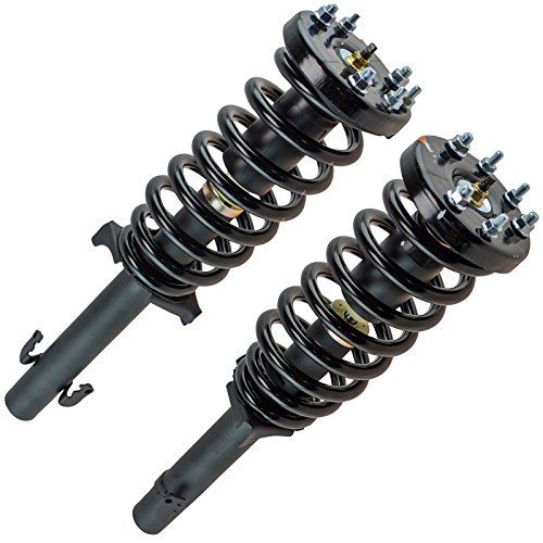 Image of TRQ Front Driver and Passenger Side Strut and Spring Assembly Set Loaded | For 08-12 Honda Accord 2.4L L4