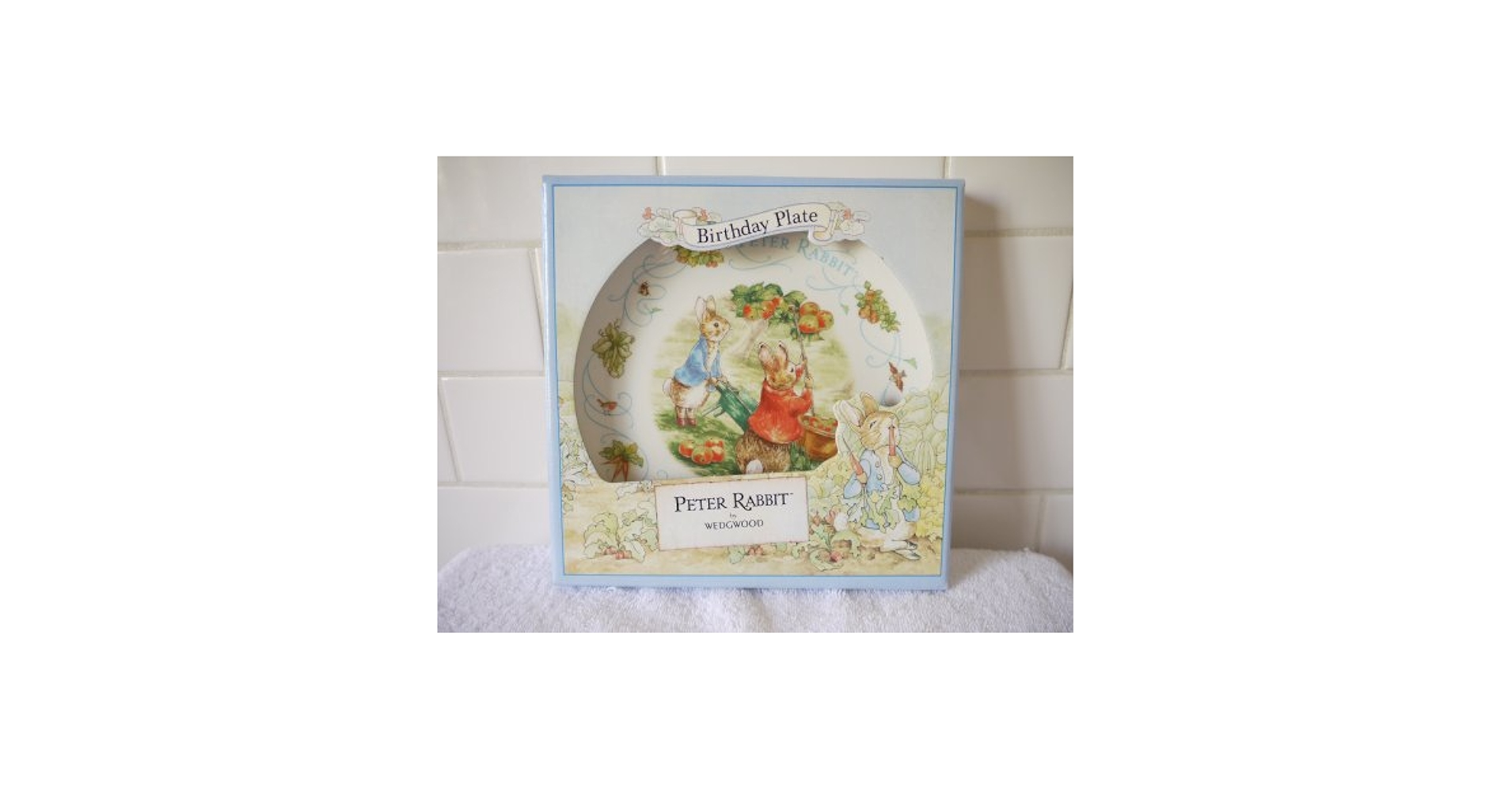 ウッジーウッド　ピーターラビット　バースディプレート12枚 ウェッジウッド(WEDGWOOD)|ピーターラビット バースデープレート