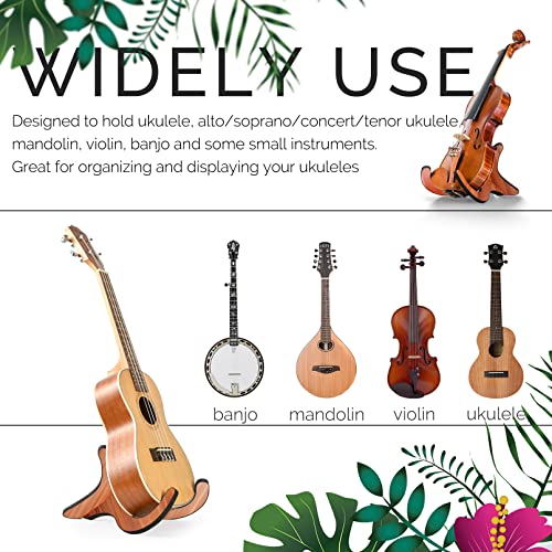 Ukulele Stand Wood Stand Folding Portable Stand For Ukulele .Mandolins .Violins #TOP2