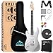 EASTROCK 39 inch Full-Size Electric Guitar Kit for Beginner Starter with 10w Amp, Bag, Capo, Shoulder Strap, String, Cable, Picks.(39