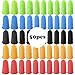 Silicone Fingers Tip Fingers Covers 50 Pieces Silicone Finger Pads Hot Protectors Thimbles for Counting Collating Sorting Tasks and Sewing Assorted Sizes Office Supplies