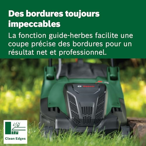 Bosch Tondeuse Filaire puissante AdvancedRotak 40-650 (pour tondre Votre pelouse ; Puissance du Moteur 1 700 W ; Largeur de Coupe : 40 cm)