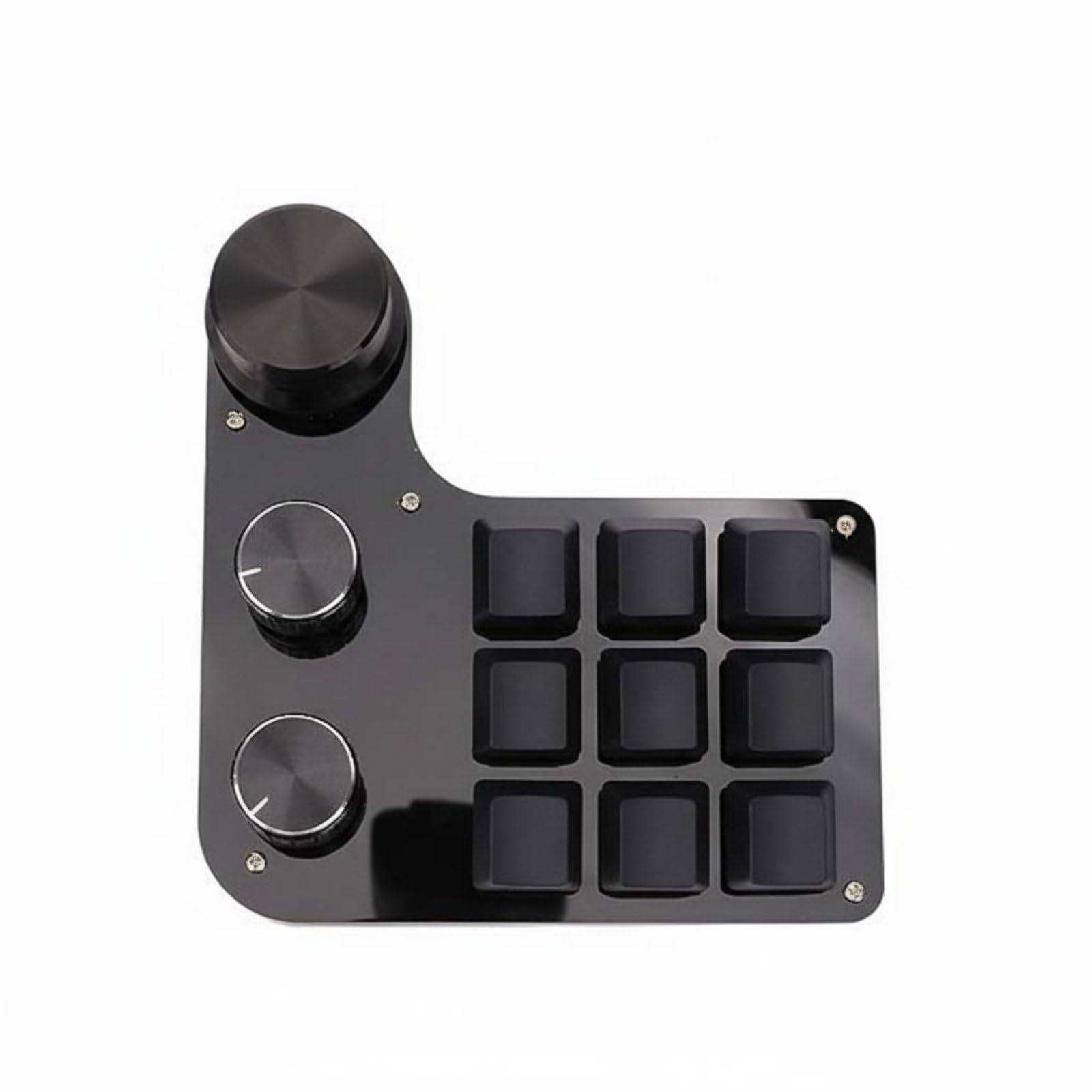 Tastiera Gaming Tastiera Meccanica Tastierino Programmabile Tastierino Shortcut Programmabili Tasti Retroilluminazione Visibile Ambiente Scarsa Luce, Switch Blu