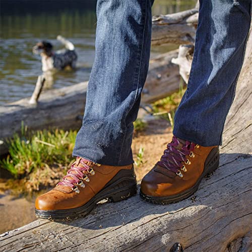 ARIAT Womens Barnyard Lace Waterproof Boot Weathered Brown 10 - image 2