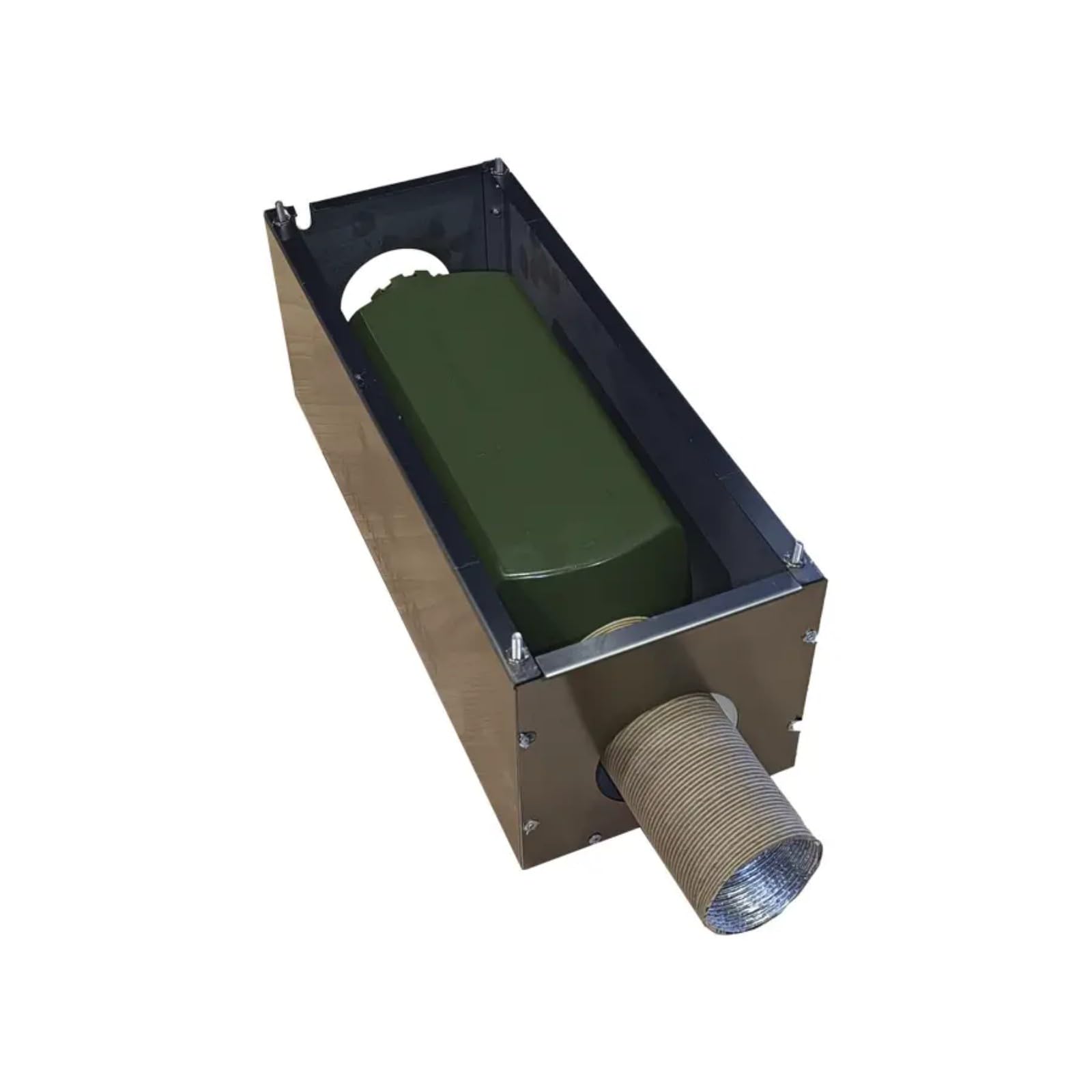 Scatola di installazione in acciaio inossidabile, Dimensione universale, Scatola integrata sottopavimento in acciaio inossidabile per riscaldatore ausiliario diesel, riscaldatore ad aria