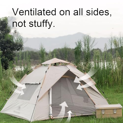 Carpa automática pop-up portátil para camping al aire libre miniatura 6