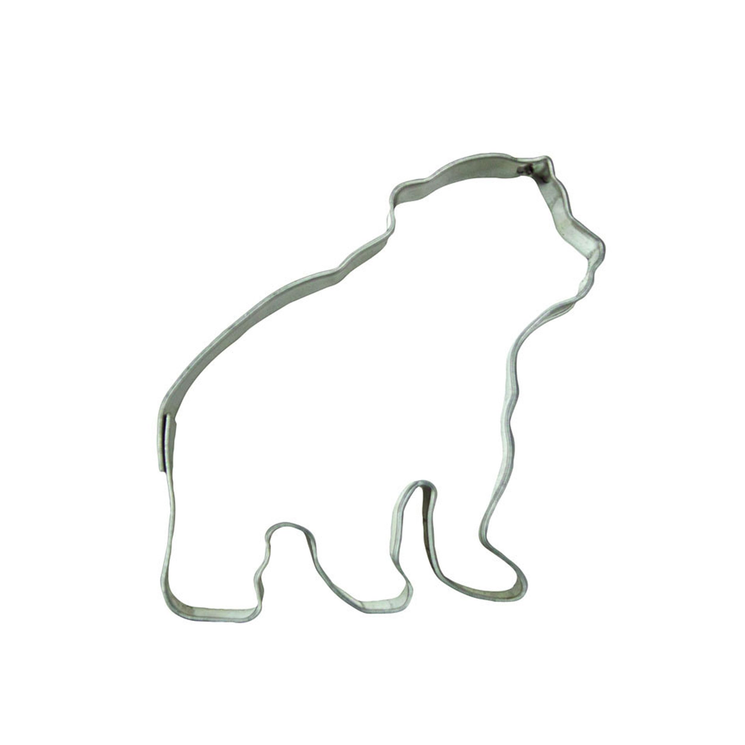 Staedter Polar Bear Cookie Cutter, Stainless Steel, 7 cm