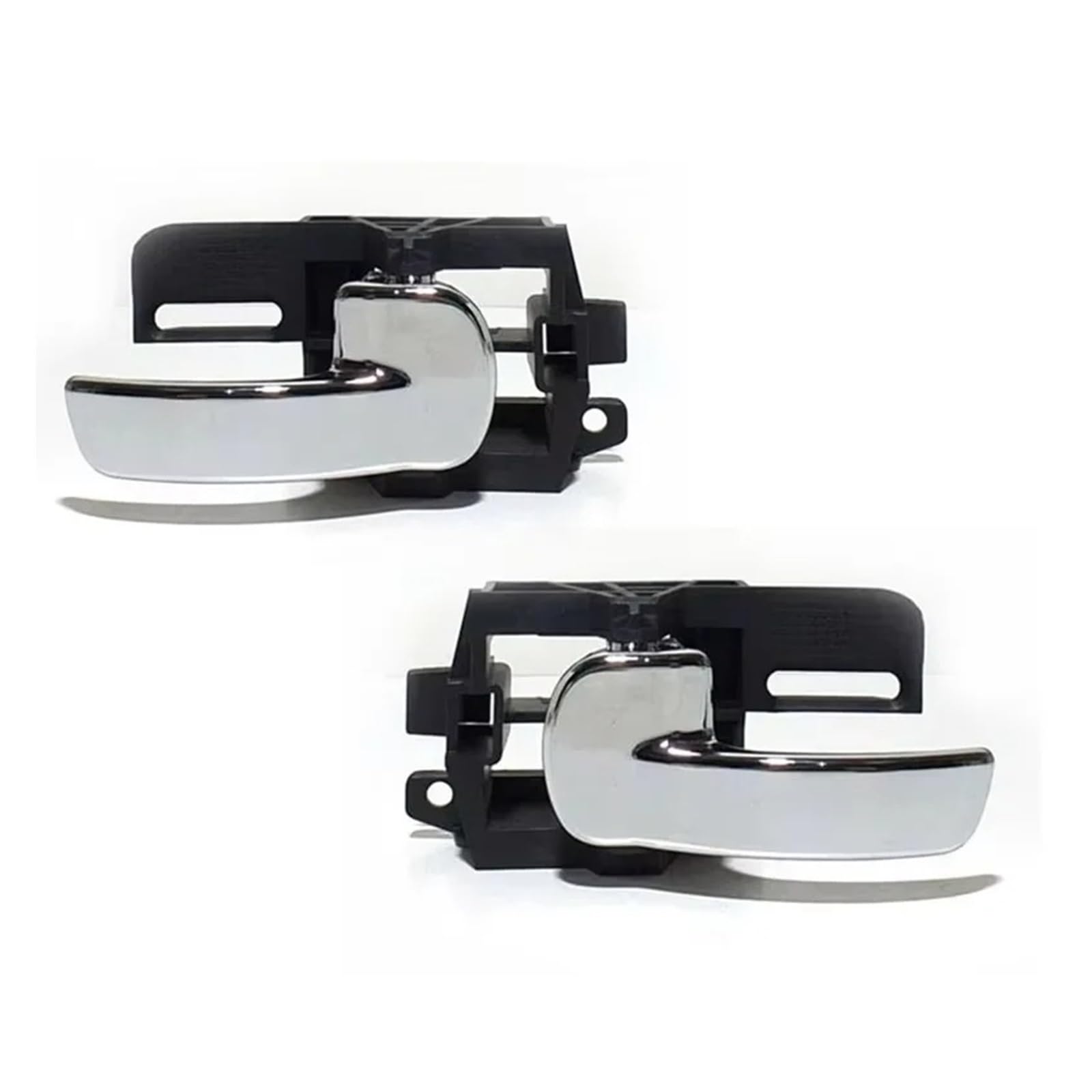 Htuhbcx One Color Interior Door Handle For Qashqai J10 2007 2008 2009 2010 2011 2012 2013 80670Jd00e 80671Jd00e Left Right Front Rear Interior Door Handle(1Pair)