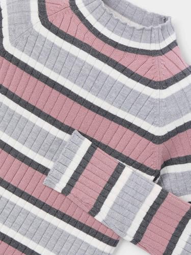 Mayoral Rib trutleneck for Girls Silver3