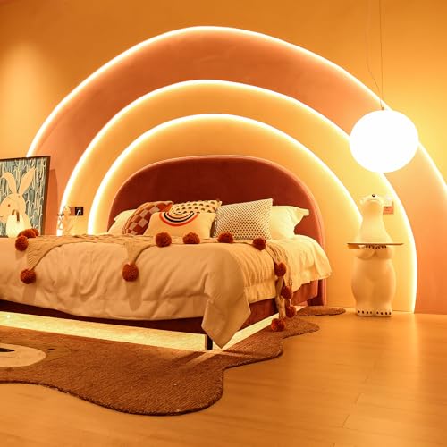 Tira LED inteligente con control por voz 10 m blanco ajustable miniatura 6