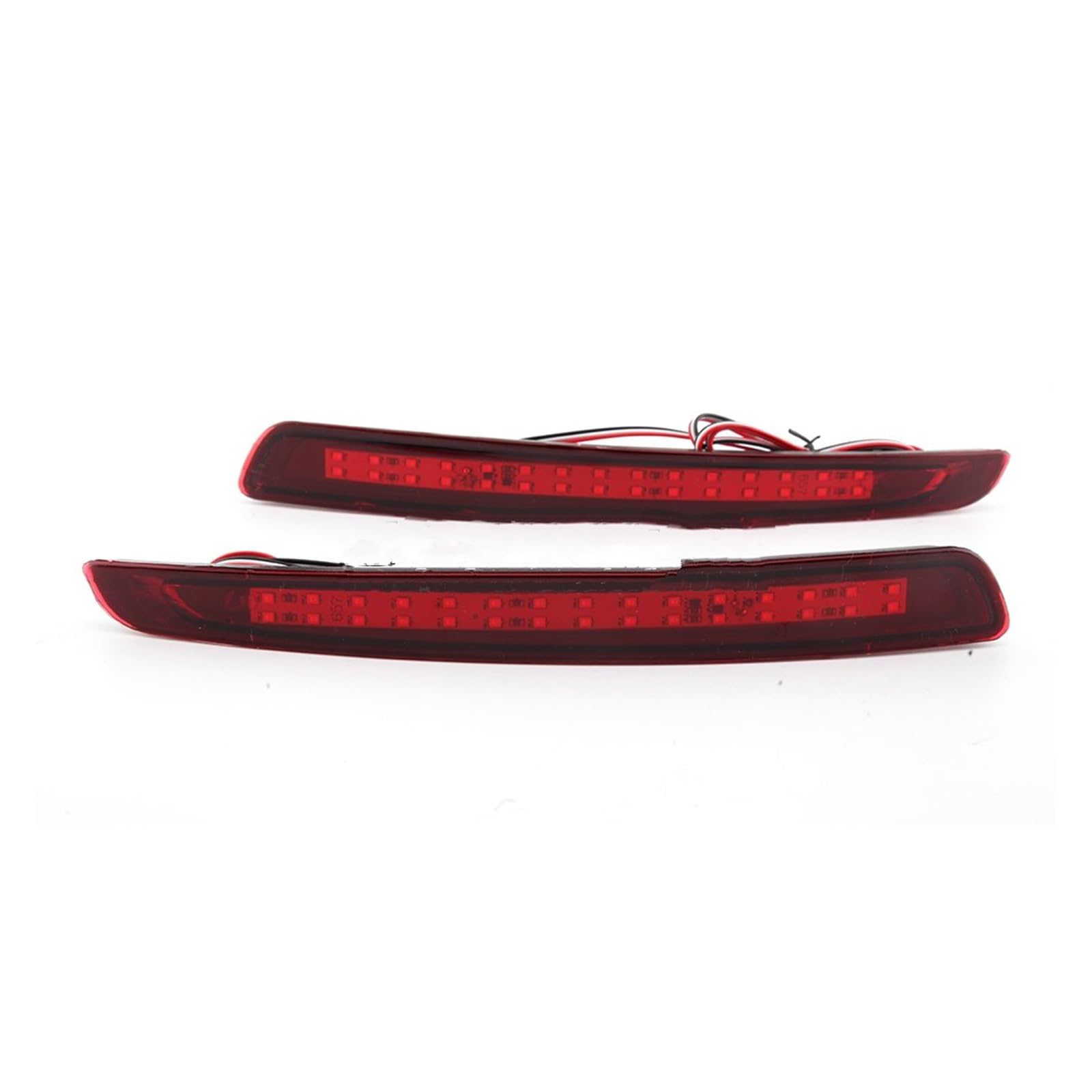 Lámpara Reflector Parachoques Trasero Para Ford Para Mondeo Para Fusion 4 11-13 Luz LED De Parachoques Trasero Reflector De Freno Lámpara De Advertencia Giro Tailight