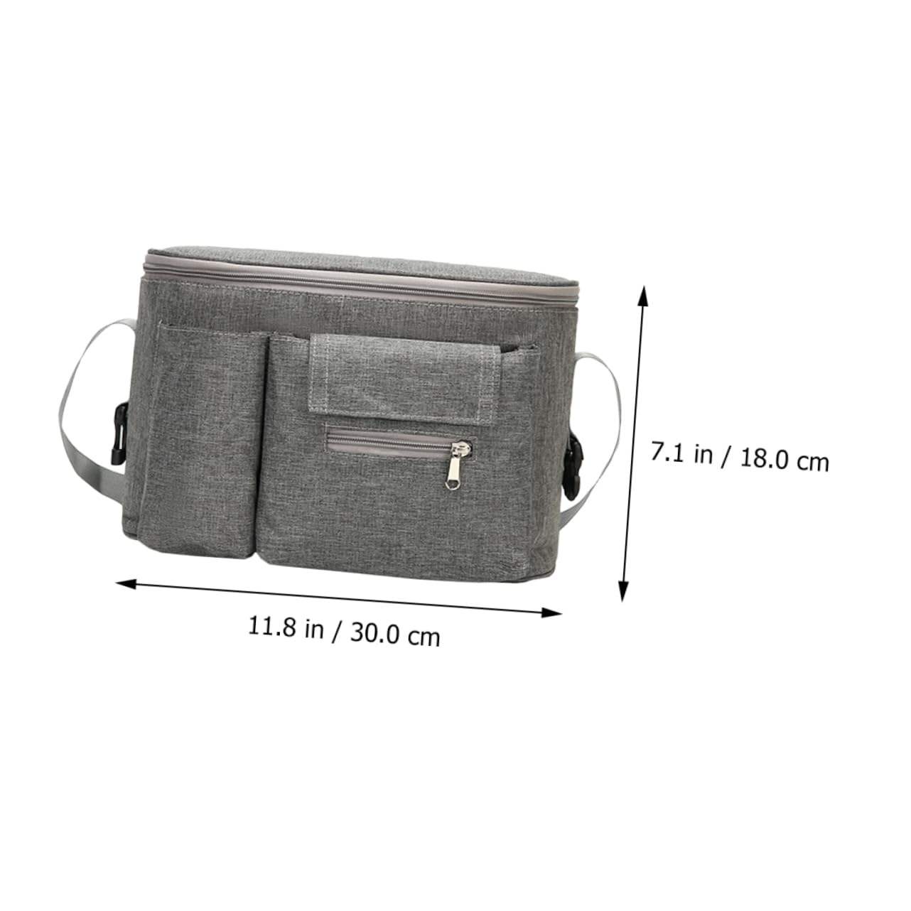 YARNOW Bolsa Momia para Carrito de Ñiño Multifuncional Organizador Compartimentos para Pañales y Biberones Adecuado para Paseos y Bebés