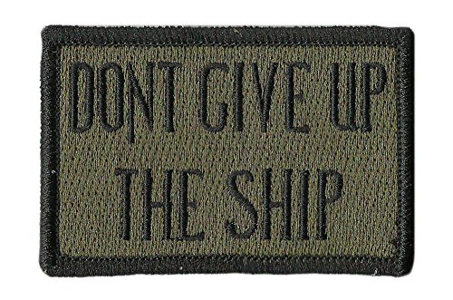 Gadsden and Culpeper Dont Give Up The Ship Flag Patch